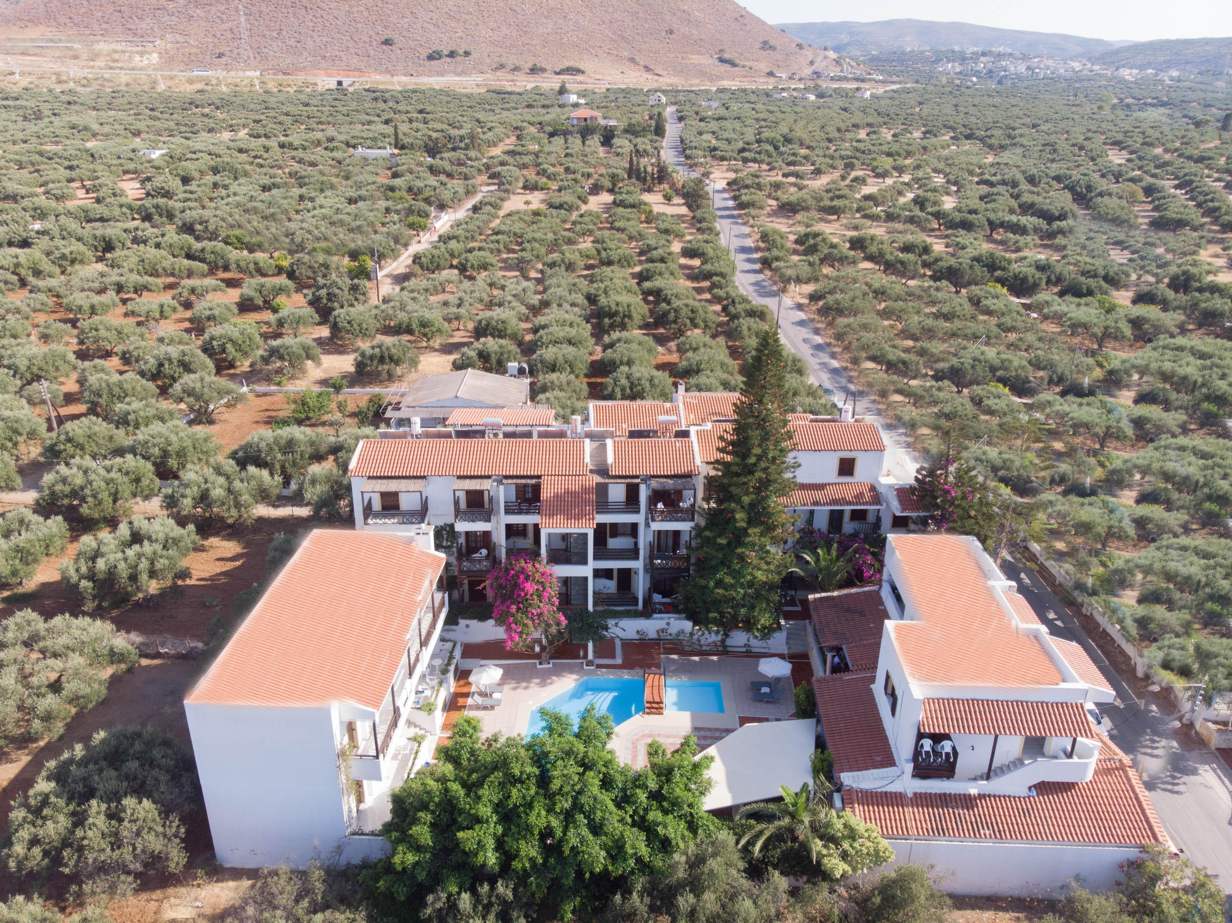 Rena Apartments Gouves Dış mekan fotoğraf